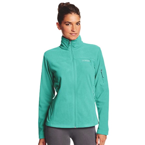 Columbia Jackets & Blazers - Columbia Fast Trek II Full Zip Fleece Jacket Green